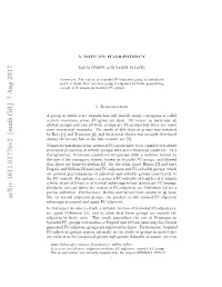 A Note on FC-Nilpotency