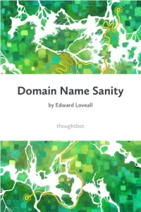 Domain Name Sanity