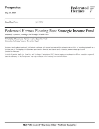 Floating Rate Strategic Income Fund (A1 Shares)