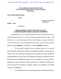 G:\JUDGE BAILEY Orders\10-Cv-112