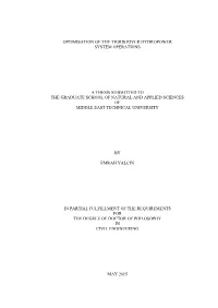 Optimisation of the Tigris River Hydropower System Operations