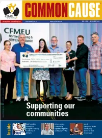 Supporting Our Communities