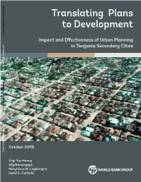 Translating Plans to Development