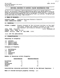 5 Name of Related Multiple Property Listing: N/A 4