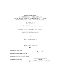 Bonded by Reading: an Interrogation of Feminist Praxis in the Works of Marcela Serrano in the Light of Its Reception by a Sample of Women Readers