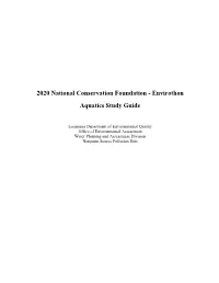 Envirothon Aquatics Study Guide