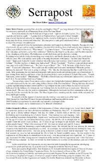 May 2010 Jim Meyer Editor Jmeyer7745@Aol.Com ______