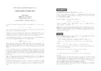 Stable Models Stable Models (‘Answer Sets’) for a Normal Logic Program, a Stable Model Is a Set of Atoms
