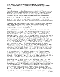 Page 993-1 CHAPTER 993. ESTABLISHMENT of A