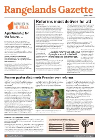 Reforms Must Deliver For