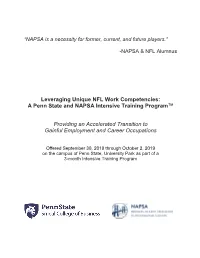 A Penn State and NAPSA Intensive Training Program™