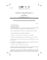 Addendum No. 3(4)
