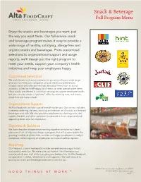 AF Snack Program 1015 Layout 1