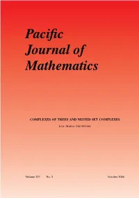 Complexes of Trees and Nested Set Complexes