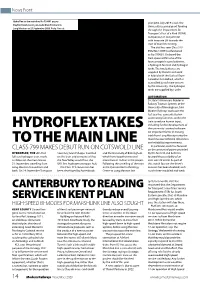 Hydroflex Takes to the Main Line