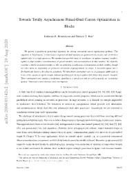 Towards Totally Asynchronous Primal-Dual Convex Optimization in Blocks
