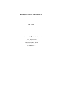 Drawing from the Past to Learn Tomorrow Ann Cronin a Thesis