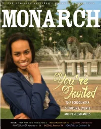 Monarch Magazine Appeared in the Spring of 2011