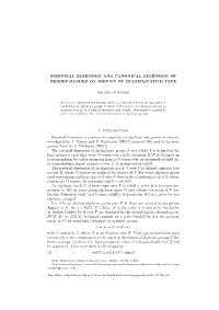 Essential Dimension and Canonical Dimension of Gerbes Banded by Groups of Multiplicative Type
