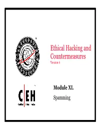 Ethical Hacking and Countermeasures Version 6
