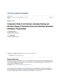 He Great Lakes Entomologist