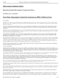 Manchester's Radical History How Hyde