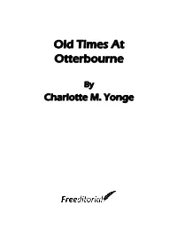 Old Times at Otterbourne