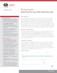 Runscope Build Trust in Your Apis with Runscope