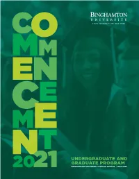 Commencement-Program-2021.Pdf