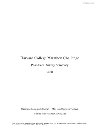 HCMC 2008 Survey Summary