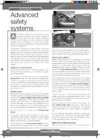Advanced Safety Systems of Safety, Several Innovations Have Been Introduced