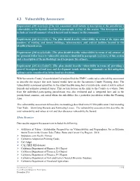 Chapter 4.3 Vulnerability Assessment
