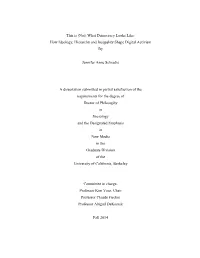 Not) What Democracy Looks Like: How Ideology, Hierarchy and Inequality Shape Digital Activism By