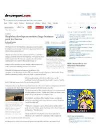 THE DENVER POST Search Site