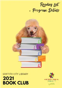 2021 Book Club 2021