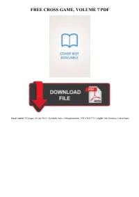 Cross Game, Volume 7 Free
