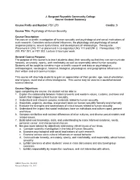 Virginia Community College Course Content Summary