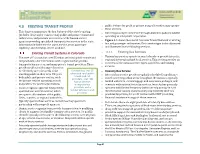 4.0 EXISTING TRANSIT PROFILE 33 These Services