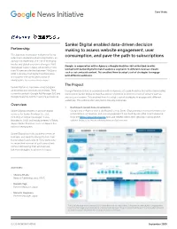 Sankei Digital Enabled Data-Driven Decision Making to Assess Website