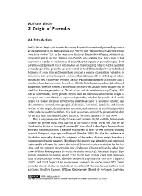 2 Origin of Proverbs