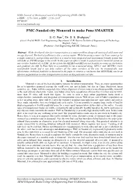 PMC-Nanded City Monorail to Make Pune SMARTER