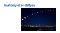 Saros Cycles & Eclipses
