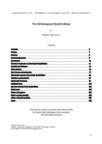The Afrotropical Scythrididae