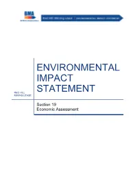 Red Hill Mining Lease (The Project), As Well As a Description of the Existing Local and Regional Economic Environment That May Be Affected by the Project
