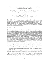 The Weight of Collapse: Dynamical Reduction Models in General Relativistic Contexts