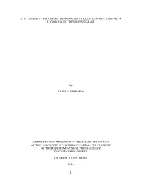 University of Florida Thesis Or Dissertation Formatting