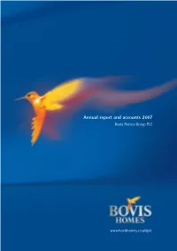 Annual Report and Accounts 2007 and Accounts Annual Report