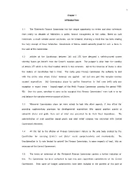 Chapter 1 INTRODUCTION 1.1 the Thirteenth Finance Commission