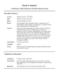 Convert Finding Aid To