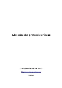 Glossaire Des Protocoles Réseau